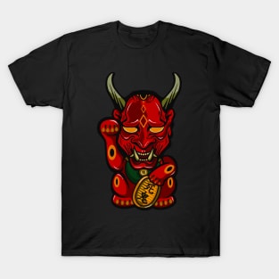 Devil Maneki Neko T-Shirt